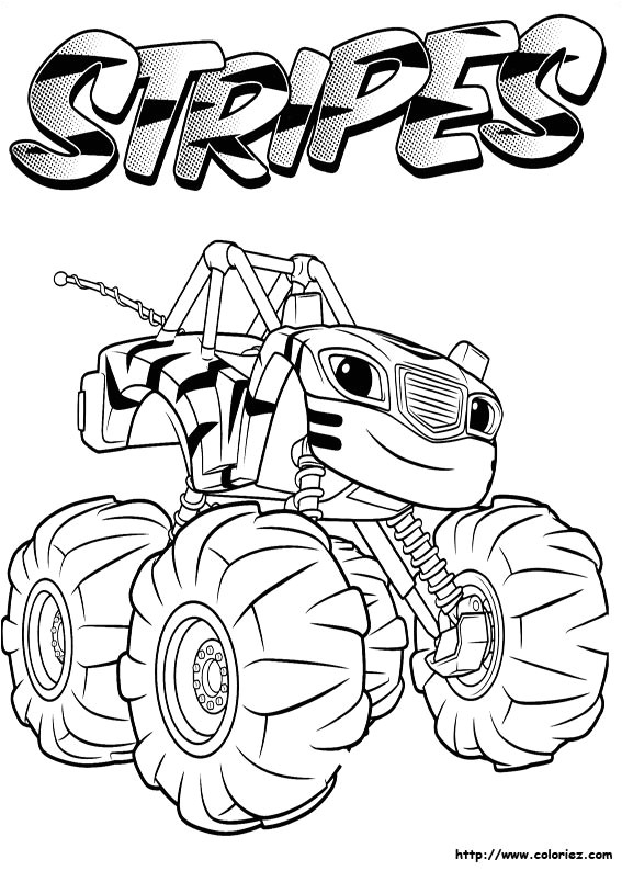 Coloriage Blaze Crusher Index Of Images Coloriage Blaze Et Les Monster Machines