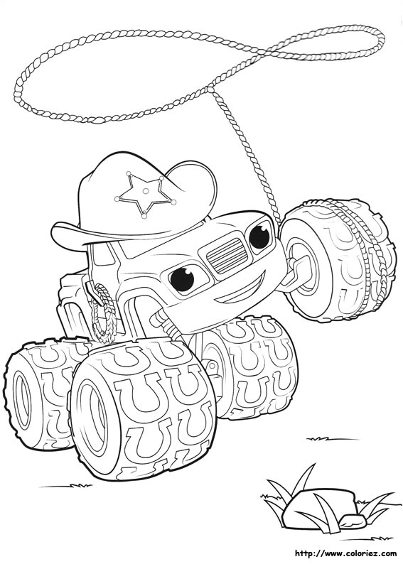Coloriage Blaze Crusher Index Of Images Coloriage Blaze Et Les Monster Machines