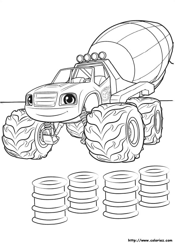 Coloriage Blaze Crusher Index Of Images Coloriage Blaze Et Les Monster Machines