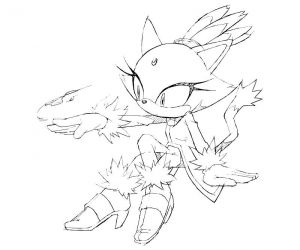 Coloriage Blaze sonic 28 Collection Of Blaze sonic Coloring Pages