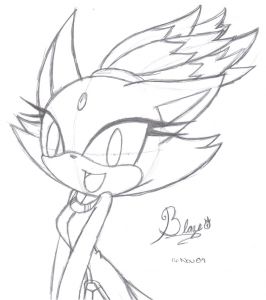 Coloriage Blaze sonic Blaze the Cat by Karanium On Deviantart