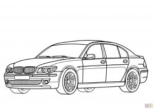 Coloriage Bmw Serie 1 Bmw 7 Series Coloring Page