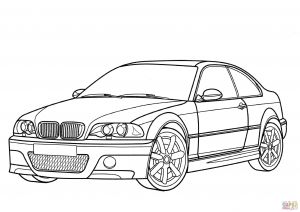 Coloriage Bmw Serie 1 Bmw M3 Coupe Coloring Page