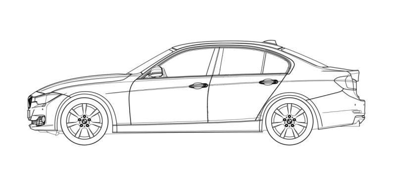 Coloriage Bmw X1 Dessins Gratuits   Colorier Coloriage Bmw   Imprimer
