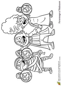 Coloriage Bonbon Halloween Coloriage D Un Personnage Légendaire D Halloween Un Petit Gar§on