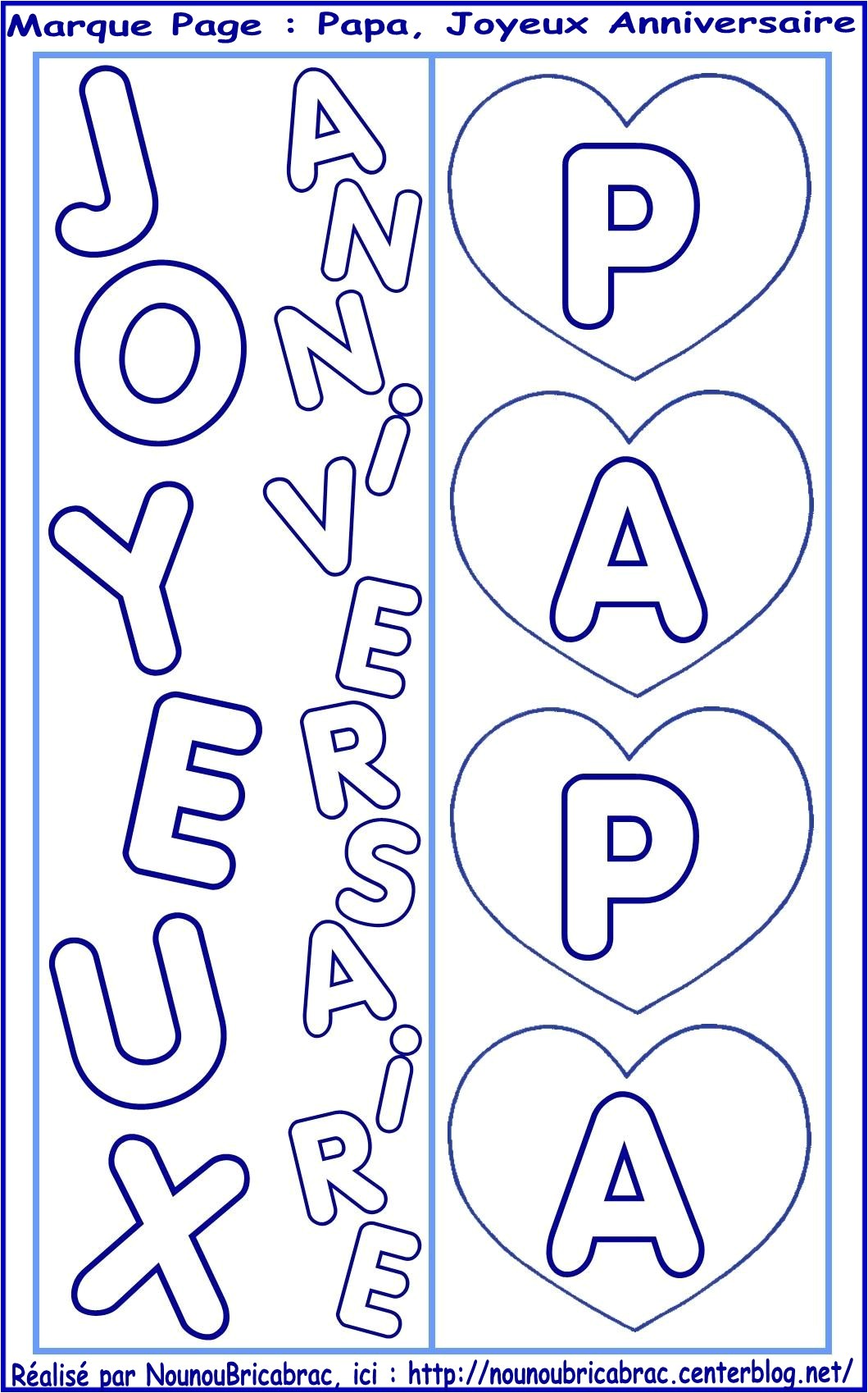 Coloriage Bonne Fete Papa Cheri Coloriage Bon Anniversaire Papa