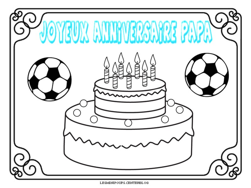 Coloriage Bonne Fete Papa Moto Coloriage Anniversaire De Papa