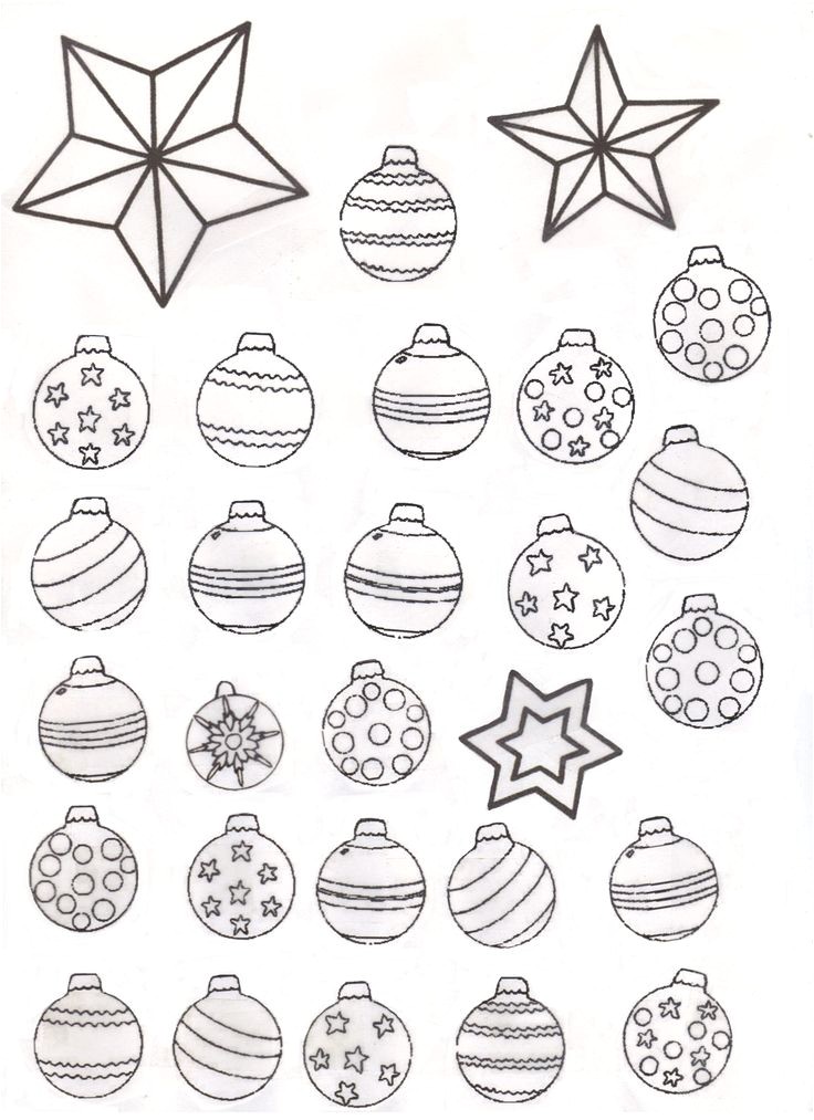 Coloriage Boule De Noel Gratuit à Imprimer 81 Best Activites No L Images On Pinterest