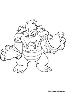 Coloriage Bowser Kart Index Of Images Coloriage Super Mario