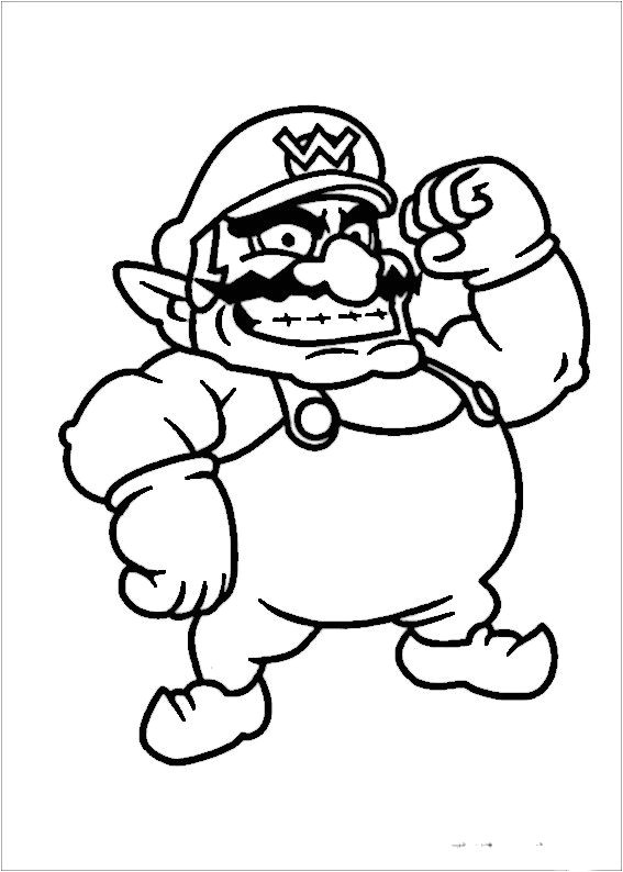 Coloriage Bowser Mario Mario Bross Tegninger Til Farvel¦gning Printbare Farvel¦gning for