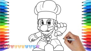 Coloriage Bowser Odyssey How to Draw Mario Odyssey Chef Mario 10