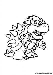 Coloriage Bowser Odyssey Mario Drawing Book at Getdrawings