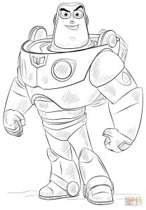 Coloriage Buzz L éclair Et Zorg Buzz Lightyear Coloring Page