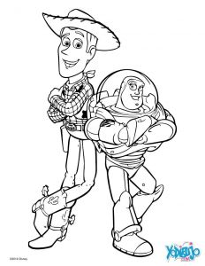 Coloriage Buzz L éclair Et Zorg Dibujo Para Colorear Woody Y Buzz Lightyear Draws