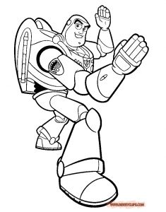 Coloriage Buzz L éclair Et Zorg toy Story Coloring Pages