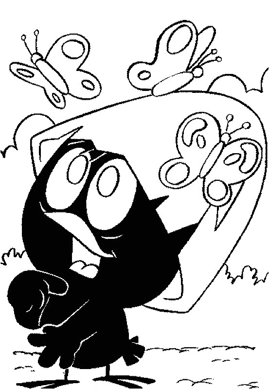 Coloriage Calimero En Ligne 49 Dessins De Coloriage Caliméro   Imprimer