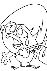 Coloriage Calimero Gratuit Coloriage Calimero En Ligne Gratuit   Imprimer