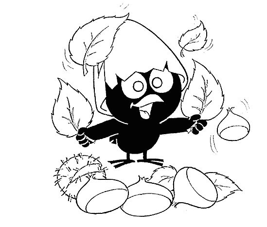 Coloriage Calimero Gratuit Coloriage Calimero   Imprimer