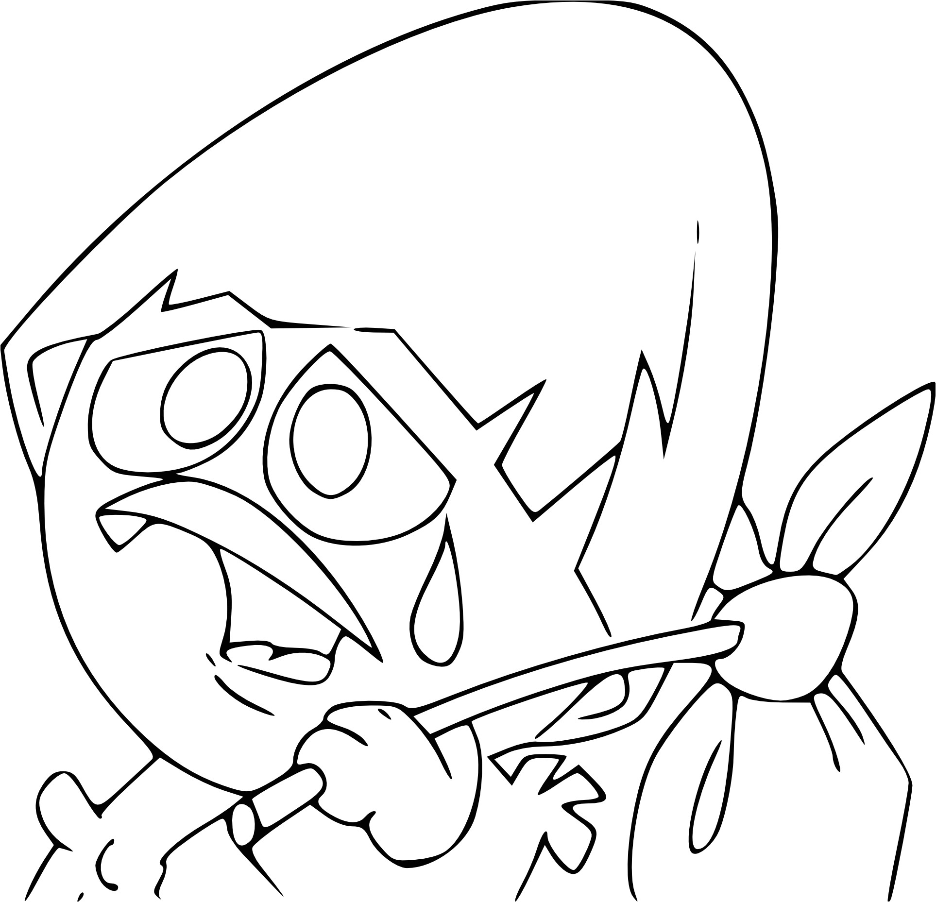 Coloriage Calimero Gratuit Coloriage   Dessiner Calimero A Imprimer