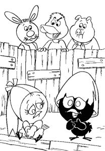 Coloriage Calimero Triste 49 Dessins De Coloriage Caliméro Imprimer