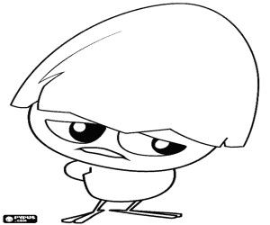 Coloriage Calimero Triste Coloriage Calimero Imprimer