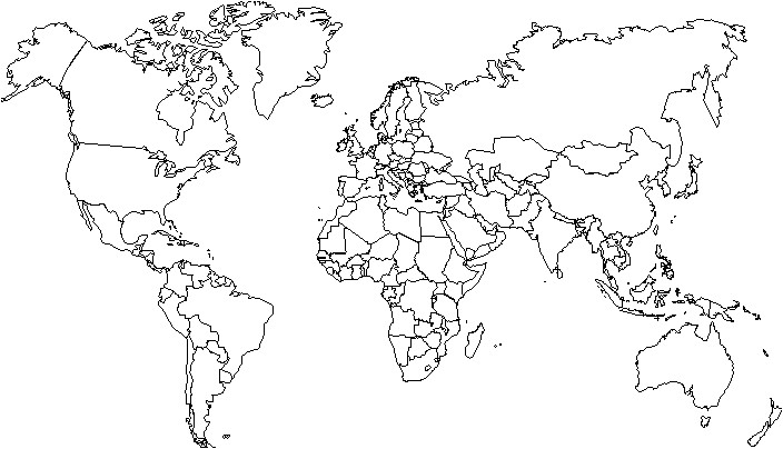 Coloriage Carte Du Monde à Imprimer Carte Du Monde Vierge Europe Monde Carte Du Monde