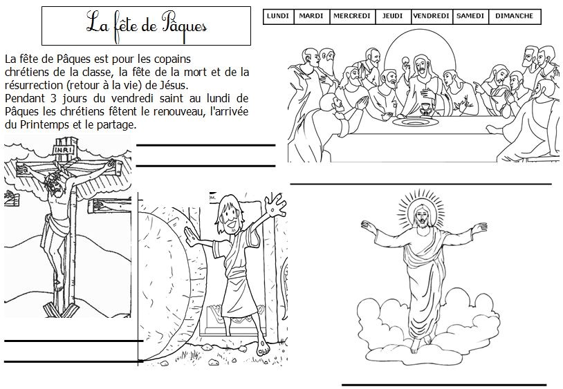 Coloriage Chandeleur Cycle 3 Education Aux Religions