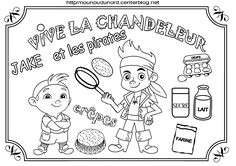 Coloriage Chandeleur Ps Cp Vocabulaire Autour Des Crepes