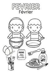 Coloriage Chandeleur Ps La Chandeleur Activités Et Coloriages Autour Des Crªpes