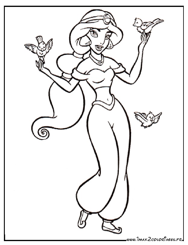 Coloriage Chateau Aladdin Coloriage  Dessiner Chateau Aladdin