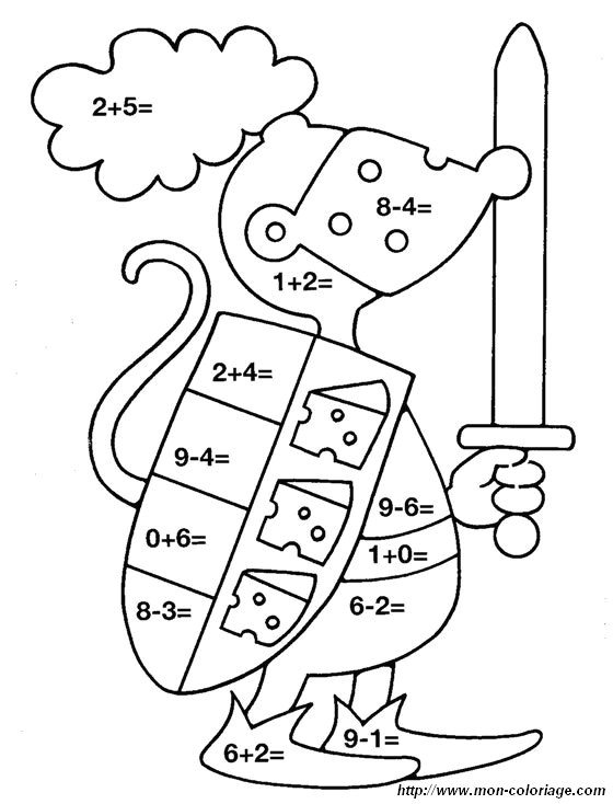 Coloriage Chevalier à Imprimer Gratuit Dessins Gratuits   Colorier Coloriage Magique   Imprimer