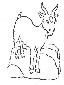 Coloriage Chevre Monsieur Seguin 112 Dessins De Coloriage Ch¨vre Imprimer