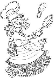 Coloriage Codé Chandeleur La Chandeleur Activités Et Coloriages Autour Des Crªpes