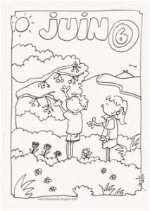 Coloriage Codé Maternelle à Imprimer Coloriage Du Mois De Juin La Classe De Mélusine