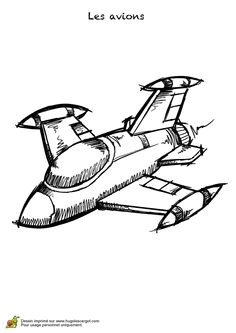 Coloriage D Avion De Chasse Coloriage Pour Enfant Un Jet Dans L Espace Avec son Pilote