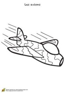 Coloriage D Avion Militaire à Imprimer 48 Best Coloriages D Avions Images On Pinterest