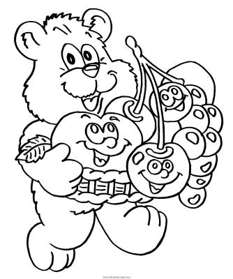 Coloriage De Bonbons Haribo A Imprimer Coloriages Haribo Page 1 Héros