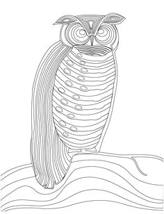 Coloriage De Chouette Ou Hibou 46 Best Coloriages De Hiboux Pour Adulte Owl Adult Coloring Pages