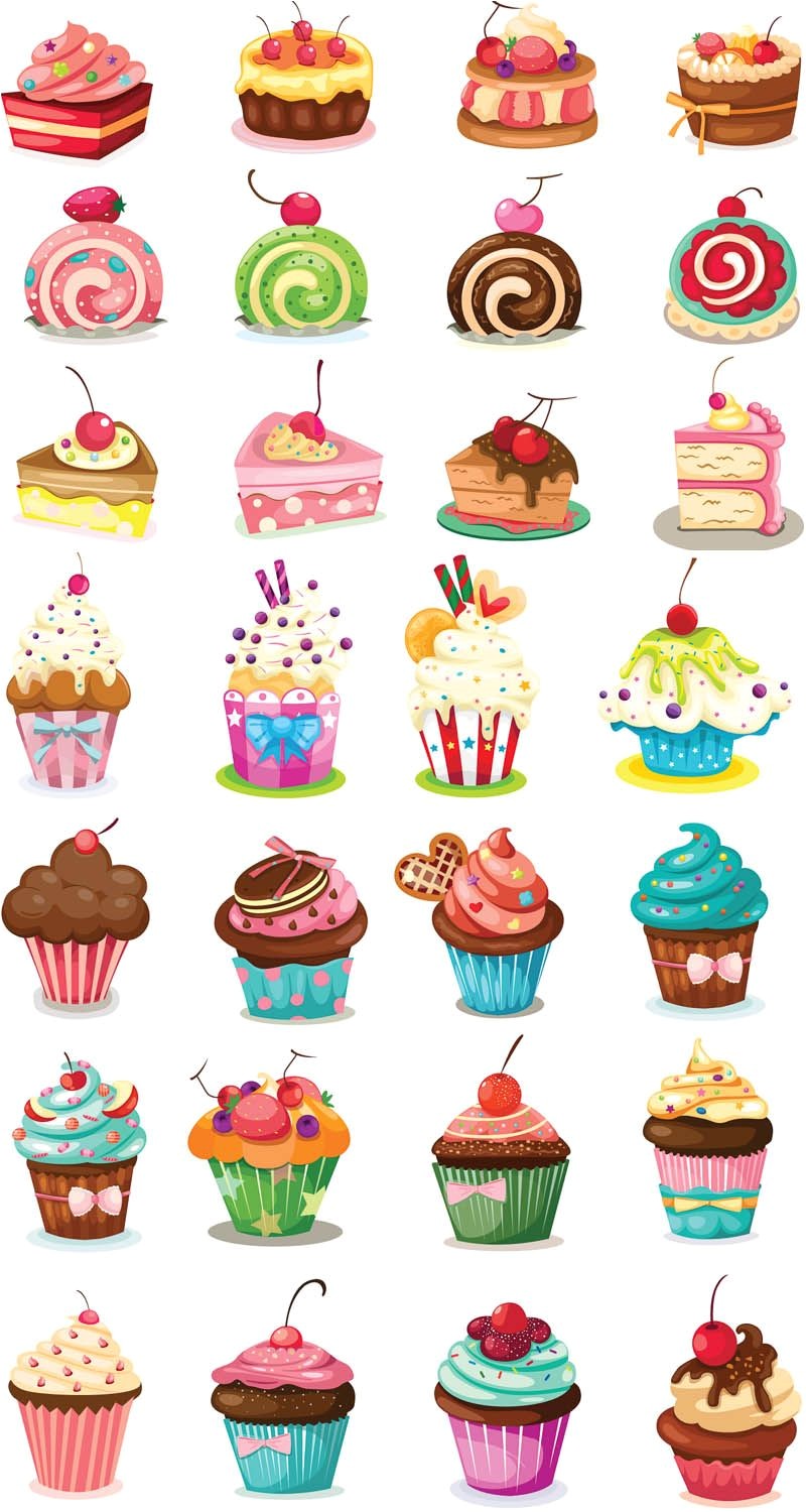 Coloriage De Cupcake Facile Crea Tus Sueos Fonts Graphics Pinterest