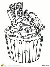 Coloriage De Cupcake Mignon Print Shopkins Season 6 Apple Pie Coloring Pages Basia