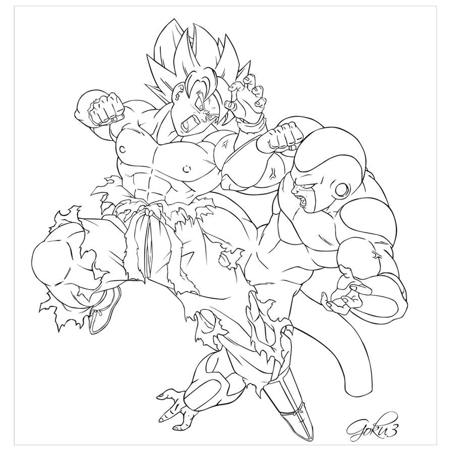 Coloriage De Dragon Ball Z Freezer à Imprimer Dibujos De Dragon Ball Z Dibujos De Dragon Ball Para Colorear O Si