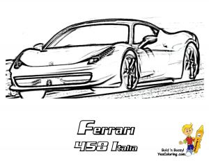 Coloriage De Ferrari 458 Italia A Imprimer 34 Dessins De Coloriage Ferrari Imprimer Sur Laguerche Page 2