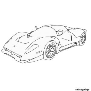 Coloriage De Ferrari 458 Italia A Imprimer Coloriage Ferrari 458 Dessin