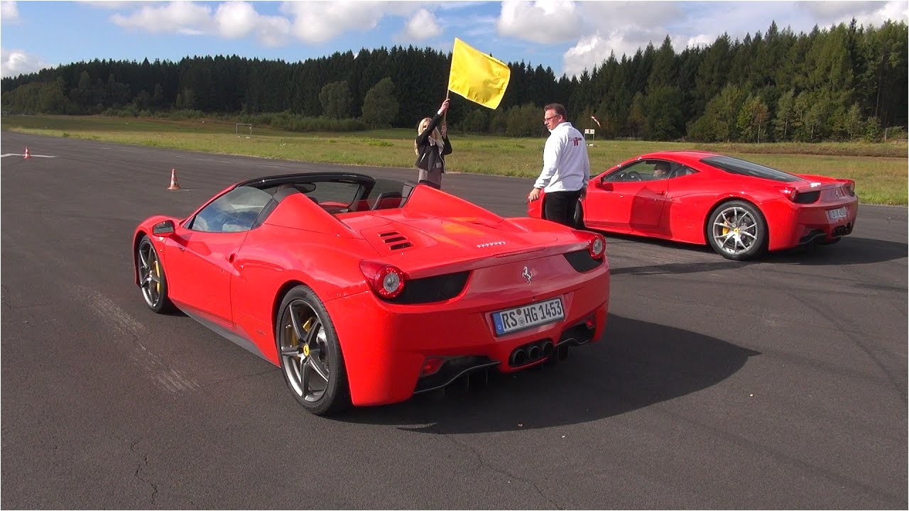Coloriage De Ferrari 458 Italia Ferrari 458 Italia Vs Audi R8 V10 Vs Ferrari 458 Spider