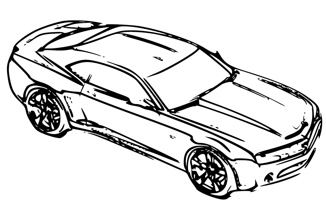 Coloriage De Ferrari A Imprimer Gratuit Coloriage De Voiture   Imprimer