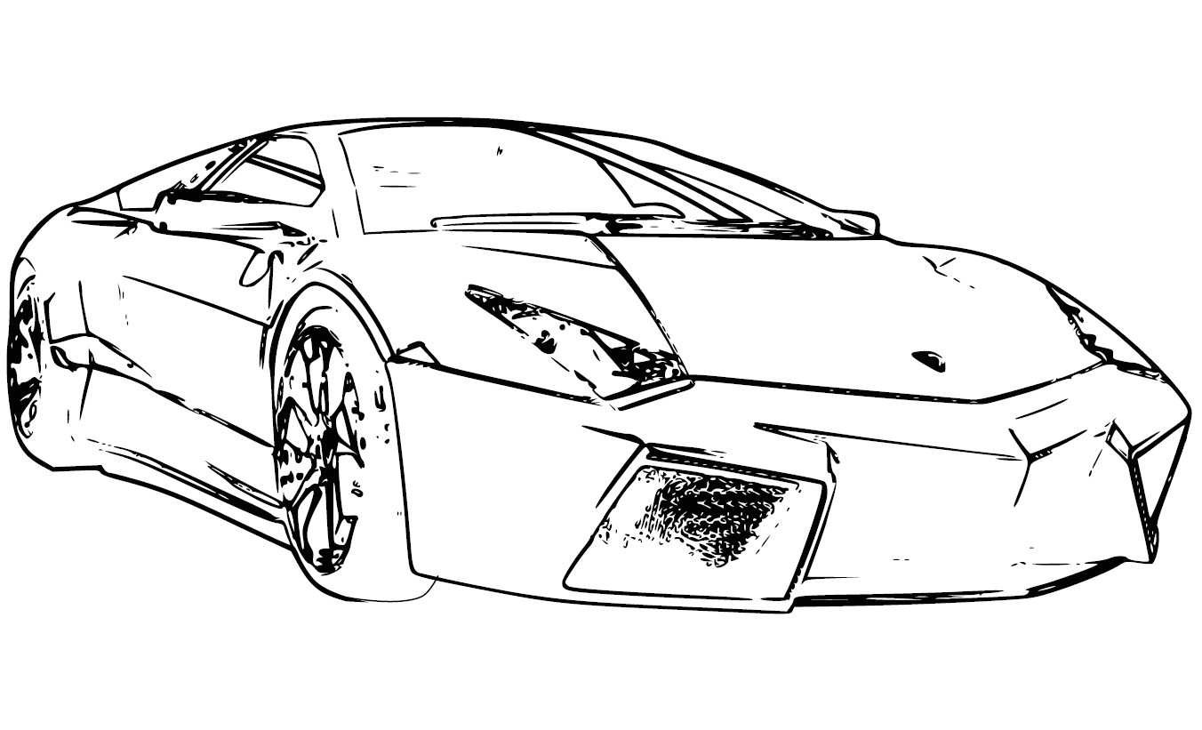 Coloriage De Ferrari A Imprimer Gratuit Coloriage De Voiture   Imprimer