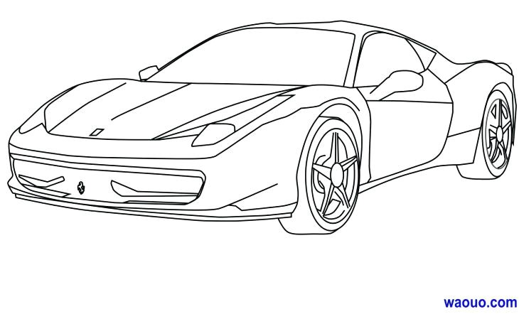 Coloriage De Ferrari En Ligne Dessin Voiture Ferrari En Ligne Coloriage Ferrari A Imprimer – Woosp