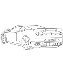 Coloriage De Ferrari F430 A Imprimer Coloriages Ferrari Testarossa   Colorier Fr Hellokids