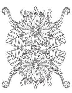 Coloriage De Fleur Pour Adulte 44 Best Coloriage Fleurs Et Plantes Flowers and Plant Colouring