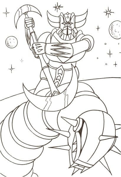 Coloriage De Goldorak A Imprimer 48 Dessins De Coloriage Goldorak   Imprimer Sur Laguerche Page 3